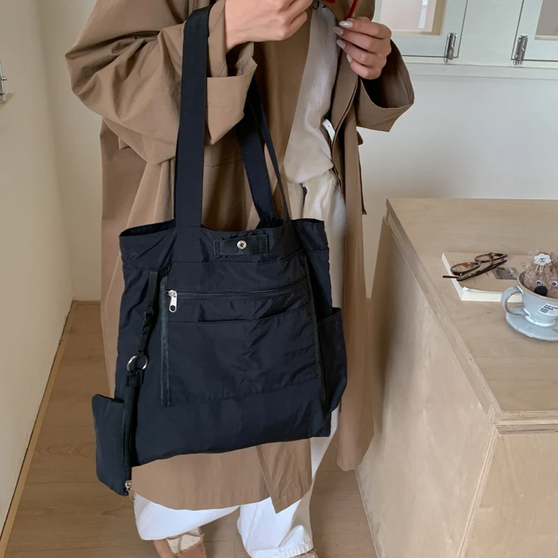 Multi-Taschen Freizeit Schultertasche