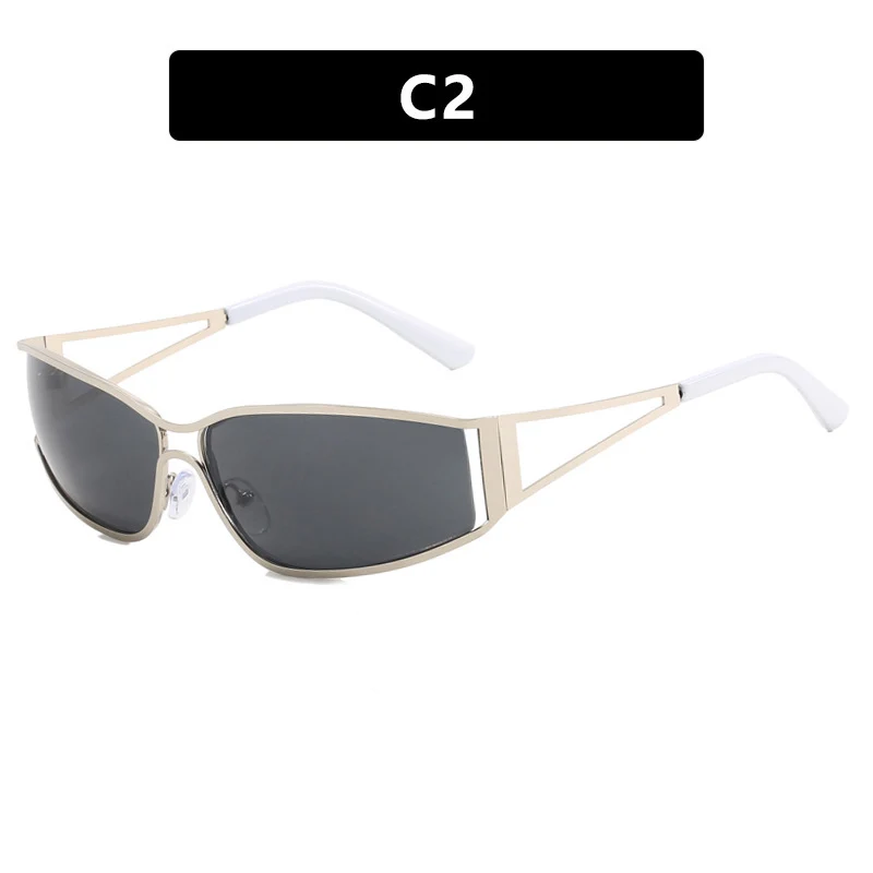 Damen Sport-Sonnenbrille im futuristischen Stil Skanto