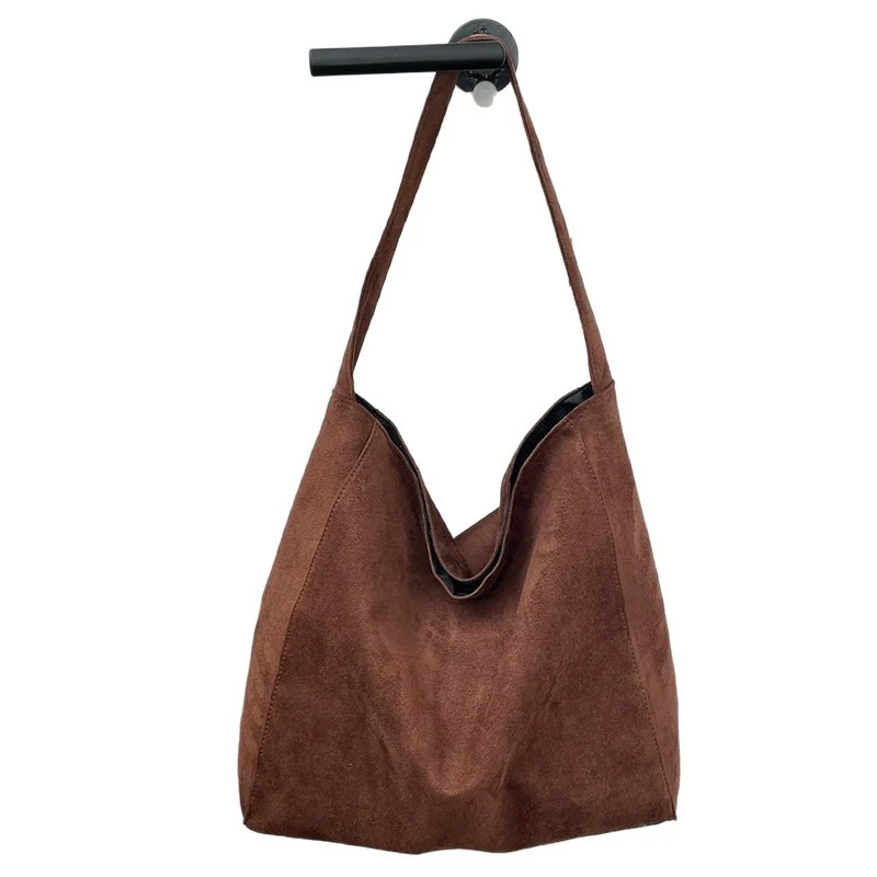 Wildleder Slouchy Tote Tasche