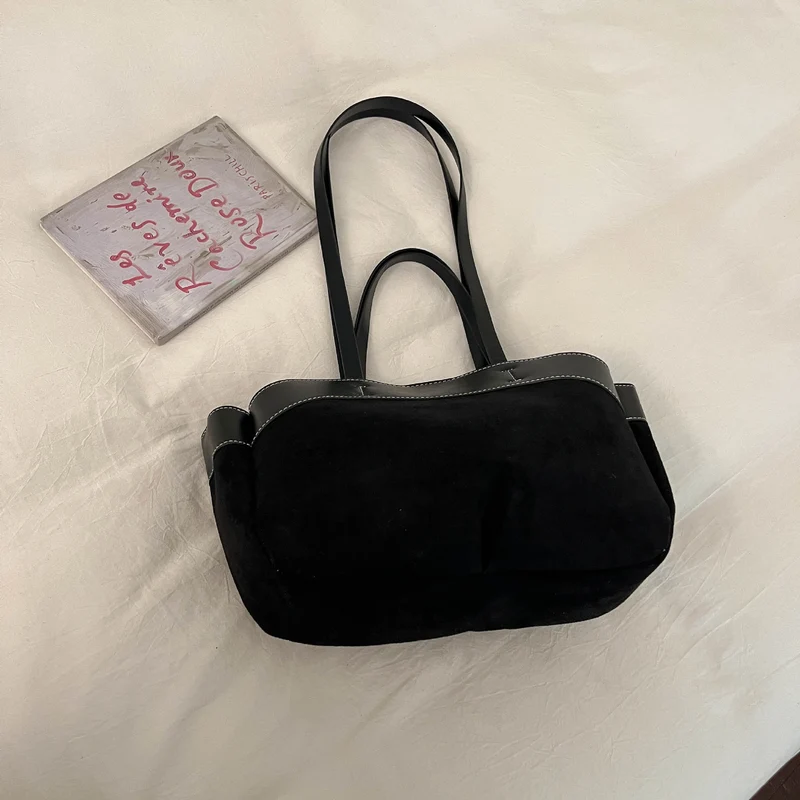 Wildleder Shopper Tragetasche