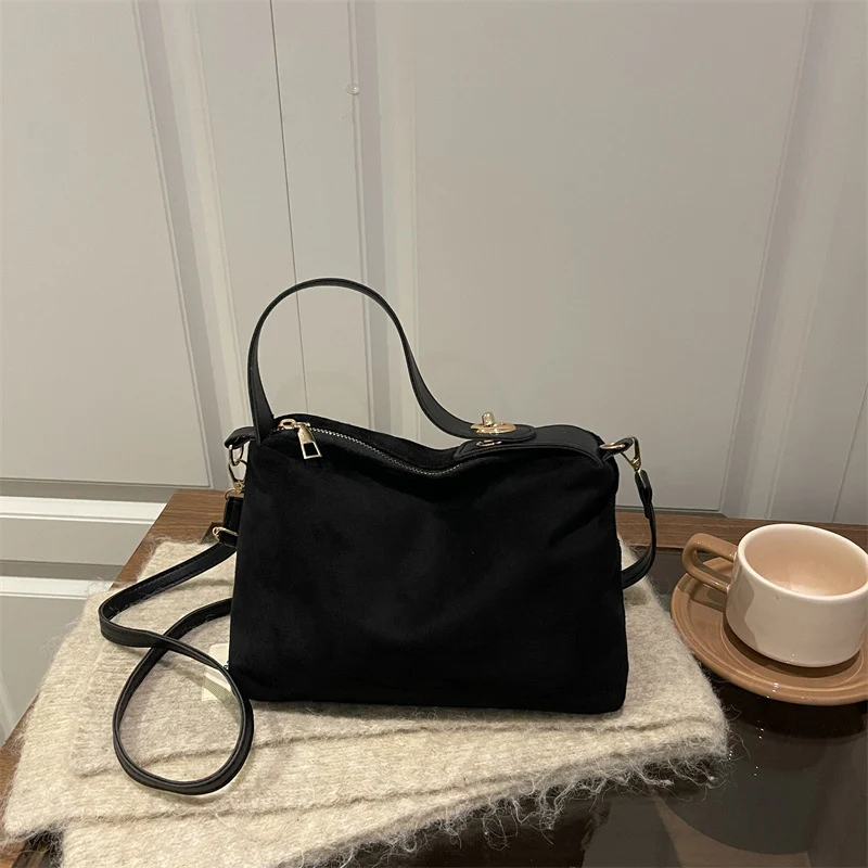 Wildleder Mini-Handtasche