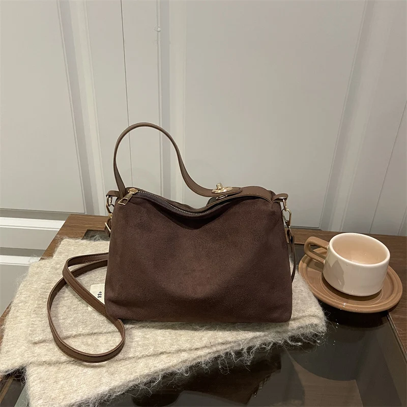 Wildleder Mini-Handtasche