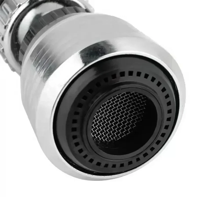 AquaFlex Steel – Edelstahl Wasserhahnverlängerung mit 360° Rotation und Wassersparfunktion Skanto