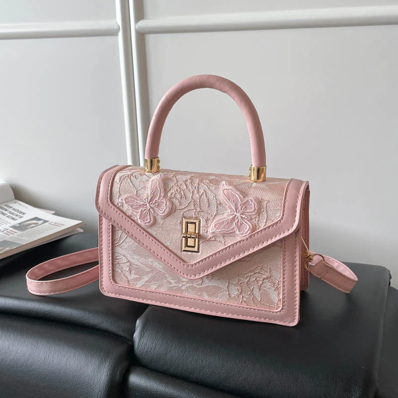 Elegante bestickte Handtasche