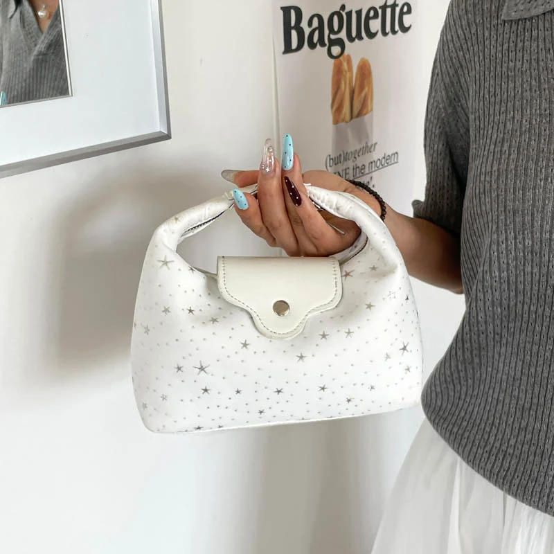 Stilvolle Sternen Druck Hobo Tasche