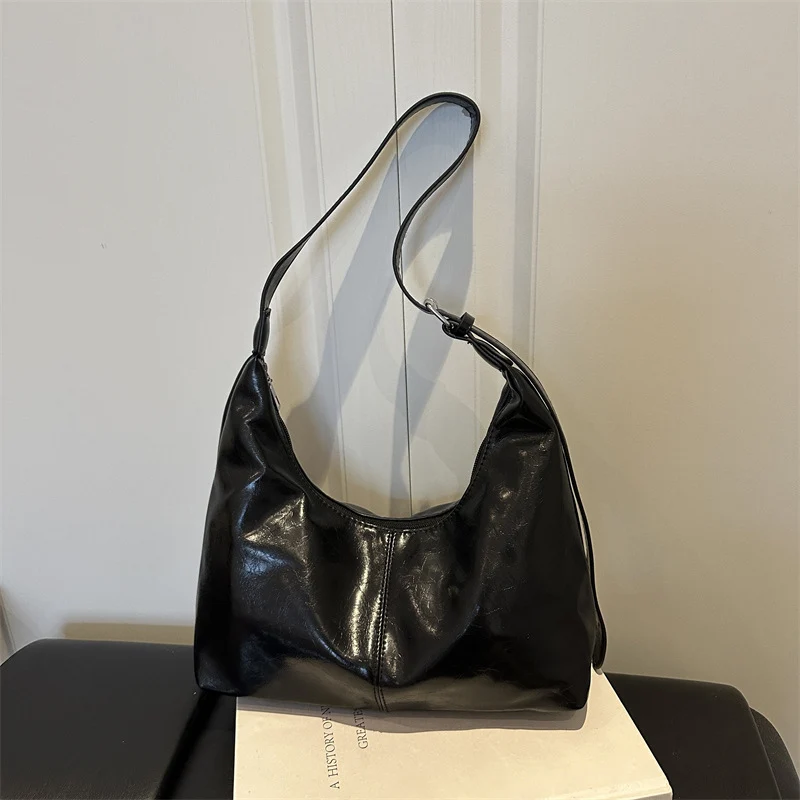 Stylische Weiche Leder Schultertasche