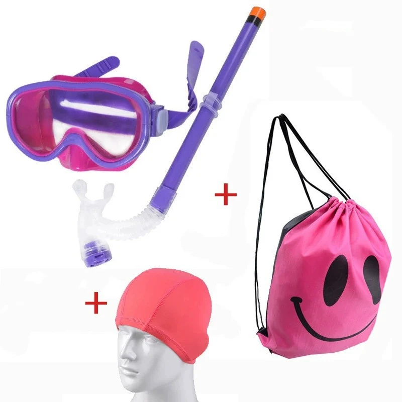 Tauchmasken-Set mit atmungsaktivem Schnorchel und wasserdichtem Rucksack Skanto