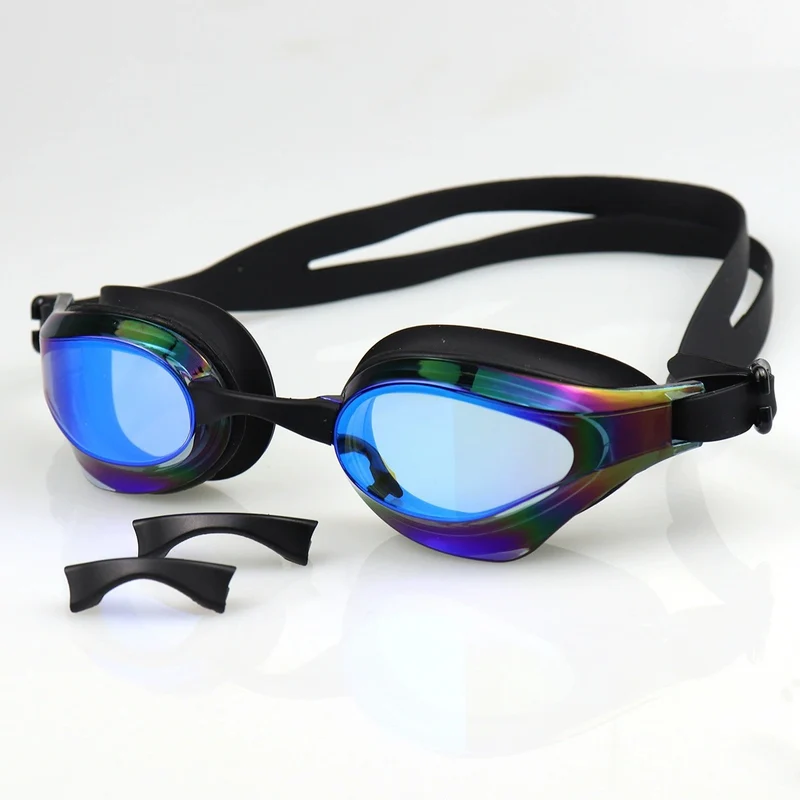 Sportliche Schwimmbrille mit verstellbarem Kopfband und Anti-Beschlag-Technologie Skanto