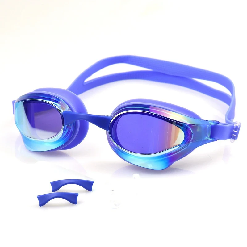 Sportliche Schwimmbrille mit verstellbarem Kopfband und Anti-Beschlag-Technologie Skanto