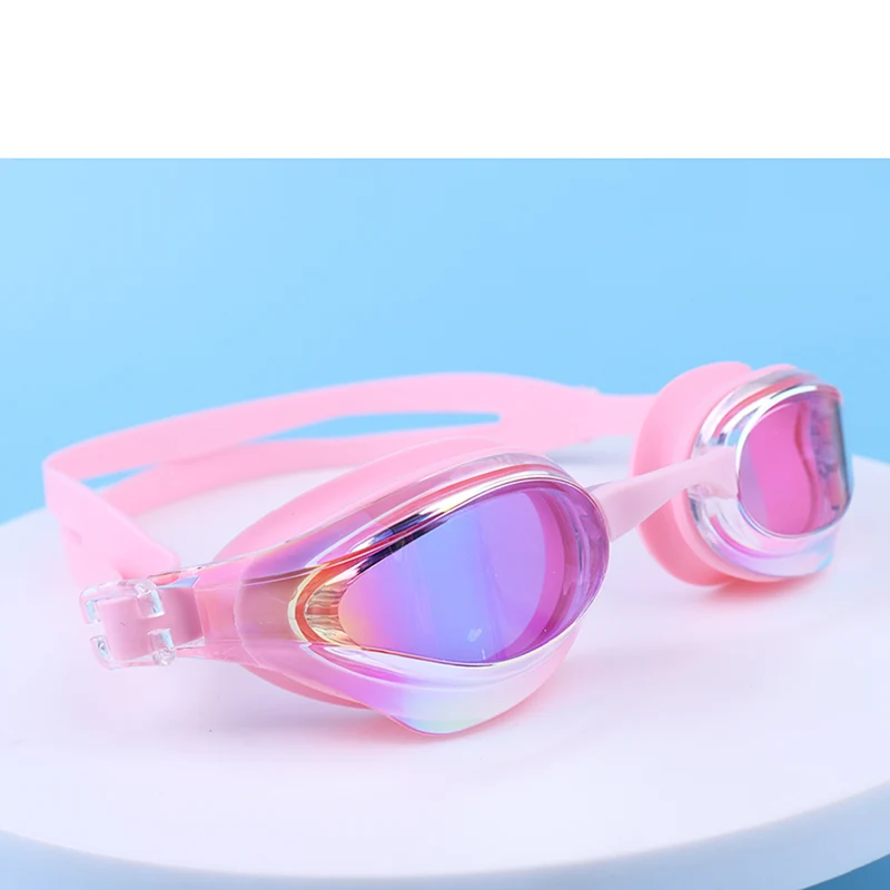 Sportliche Schwimmbrille mit verstellbarem Kopfband und Anti-Beschlag-Technologie Skanto