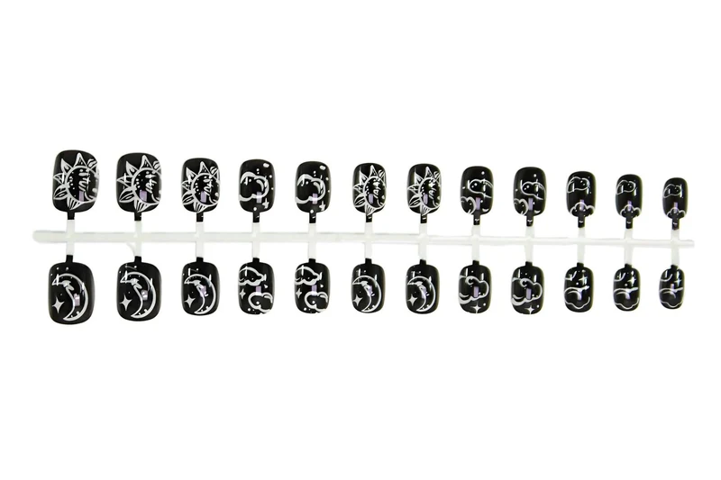 Kunstnagelset mit mystischen Tierdesigns Brehn