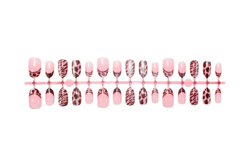 Kunstnagelset mit modernen Tier- und Musterdesigns Brehn