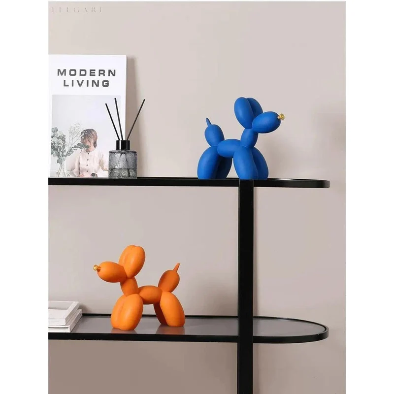 Haku – Ballonhund-Figur mit goldenen Augen | Skanto