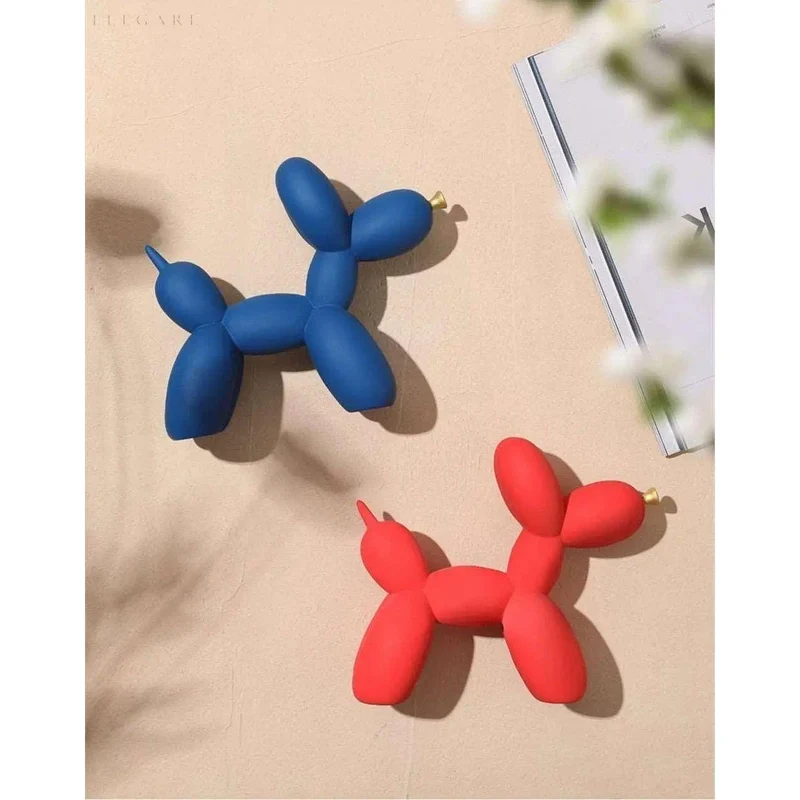 Haku – Ballonhund-Figur mit goldenen Augen | Skanto