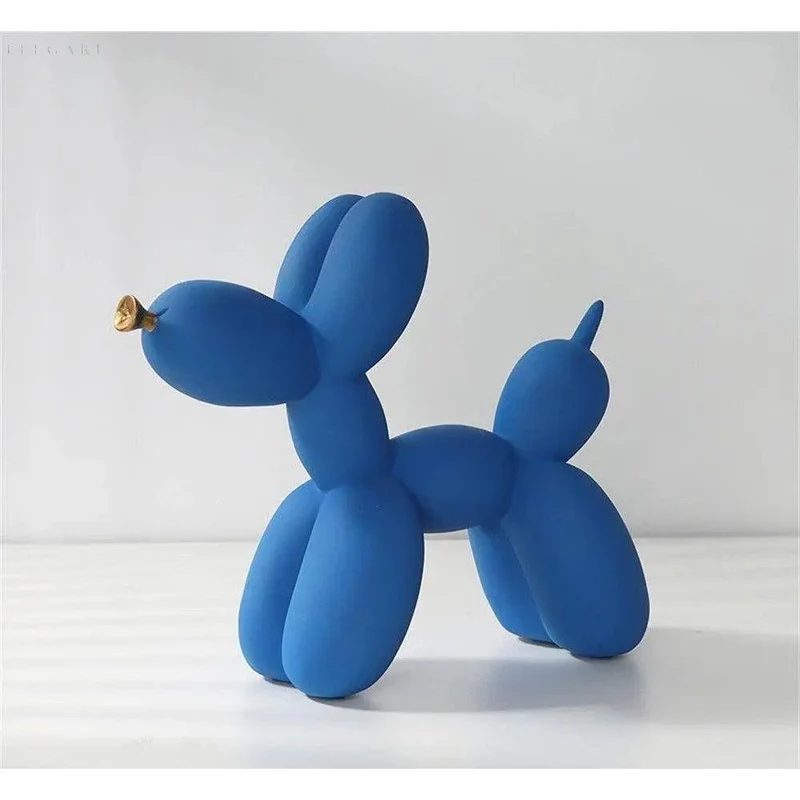 Haku – Ballonhund-Figur mit goldenen Augen | Skanto