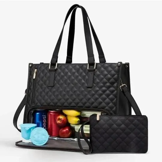 Skanto Skanto | 2-in-1 - Elegante Handtasche mit integriertem isoliertem Fach & großem Stauraum