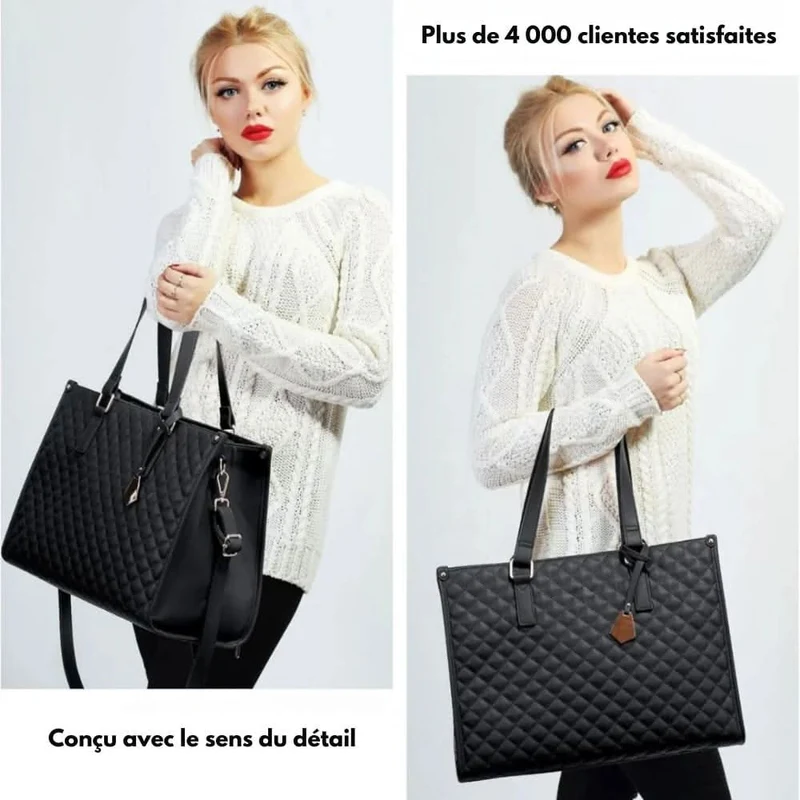 Skanto Skanto | 2-in-1 - Elegante Handtasche mit integriertem isoliertem Fach & großem Stauraum