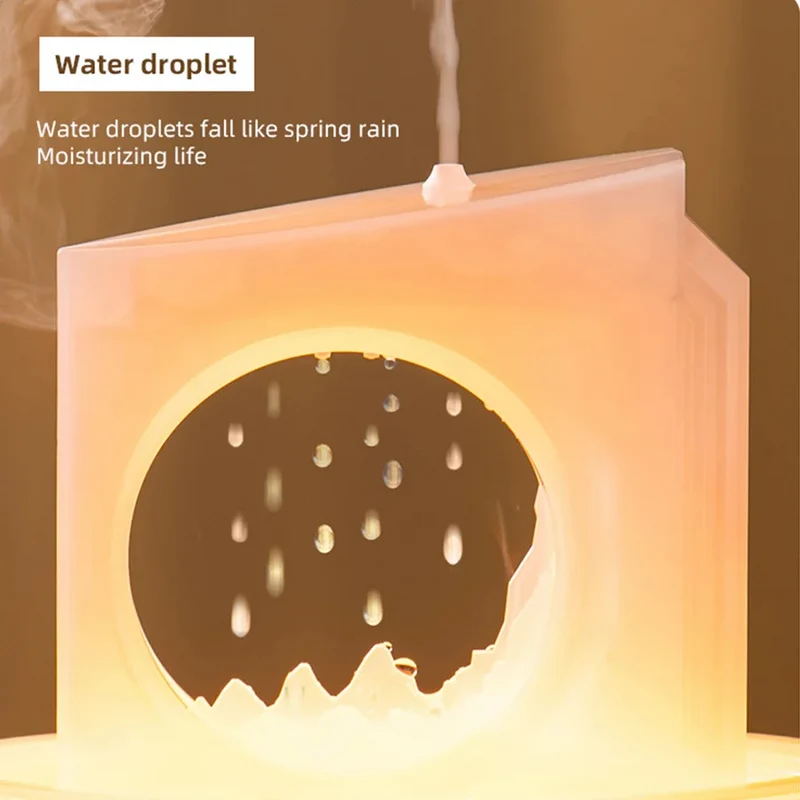 Regenwolken-Diffusor & Luftbefeuchter für ätherische Öle