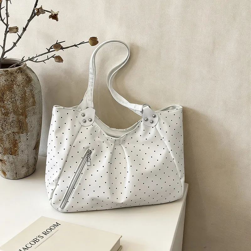 Stilvolle gepunktete Sling Bag