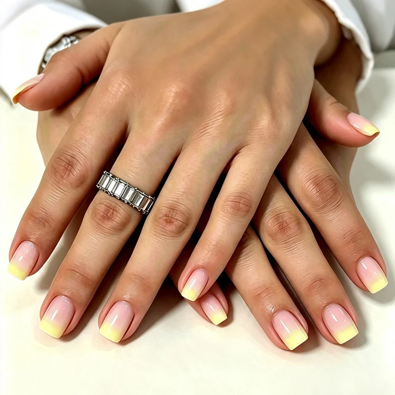 Kunstnagelset mit luxuriösen Ombre-Effekten Brehn