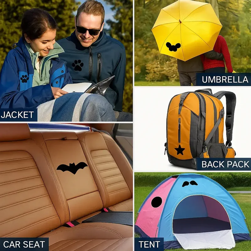 Skanto Daunenjacken-Reparaturset – Ohne Nähen & Waschbar
