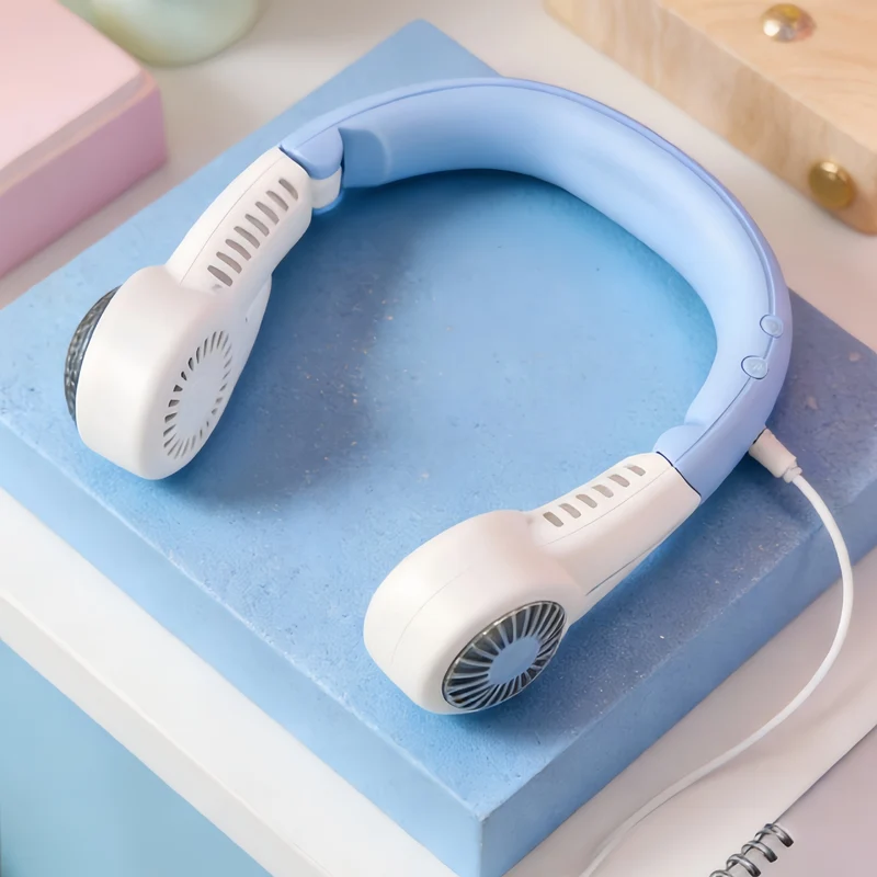 Tragbarer Nackenventilator für Damen Skanto