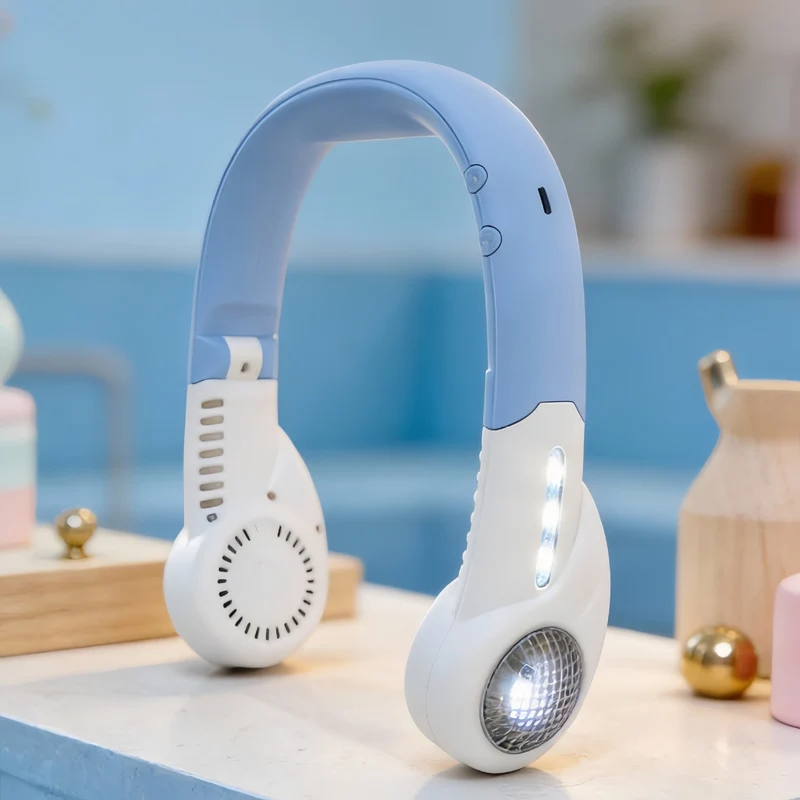 Tragbarer Nackenventilator für Damen Skanto