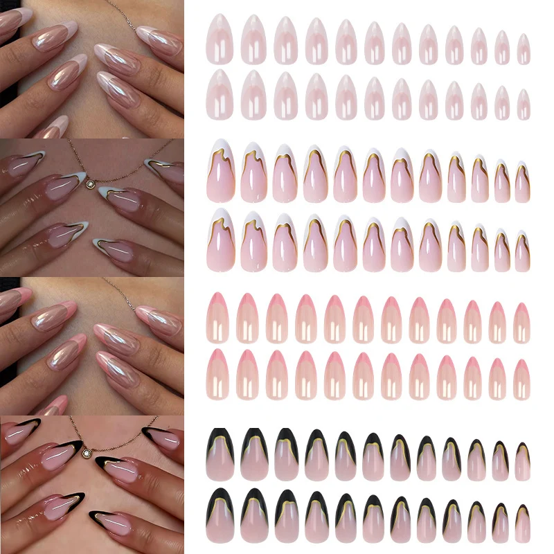 Kunstnagelset mit glamurösen 3D-Blütenapplikationen und eleganten Farbverläufen Brehn