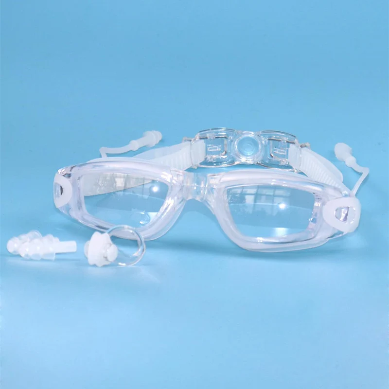 Schwimmbrille Skanto mit ergonomischem Design und integriertem Gehörschutz
