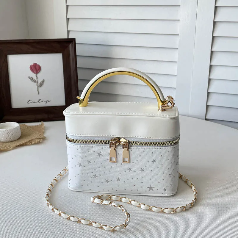 Elegante Sternen-Design-Handtasche