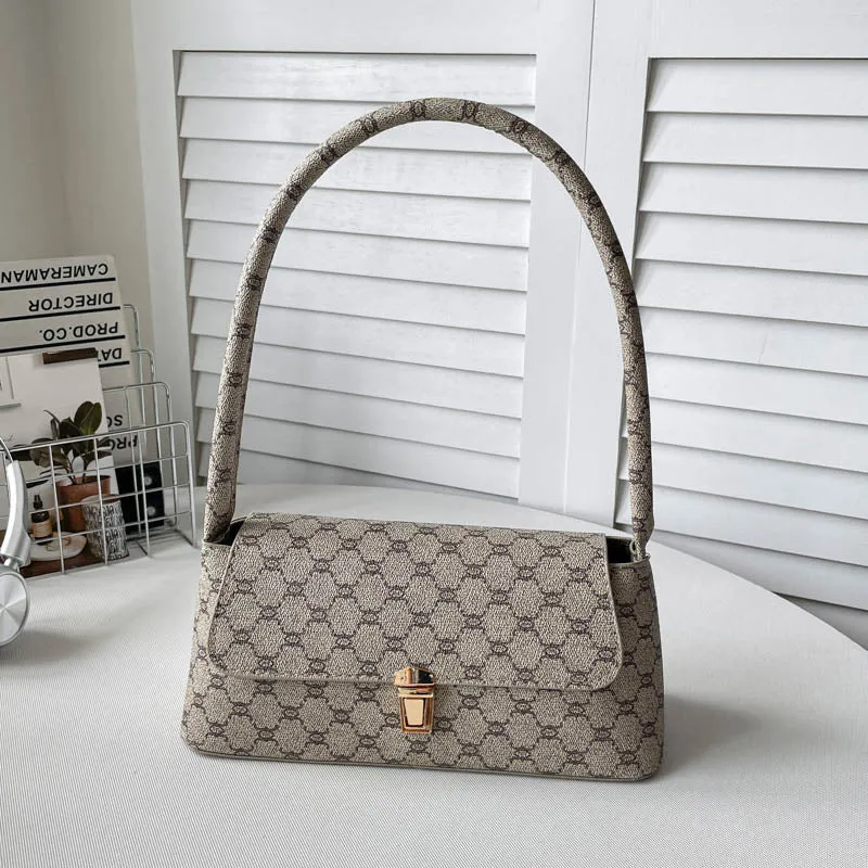 Designer gemusterte Handtasche