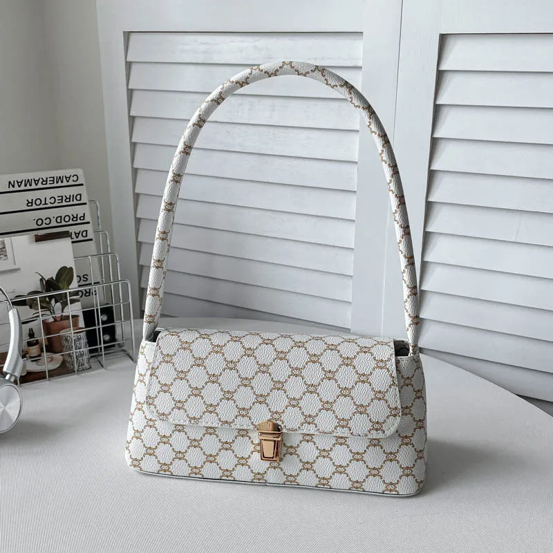Designer gemusterte Handtasche