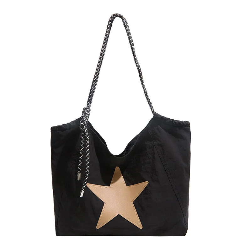 Lässige Zugband-Eimer-Tasche