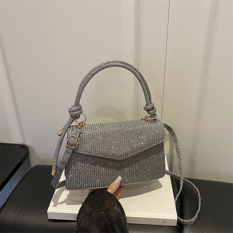 Elegante Glitzer Abendhandtasche