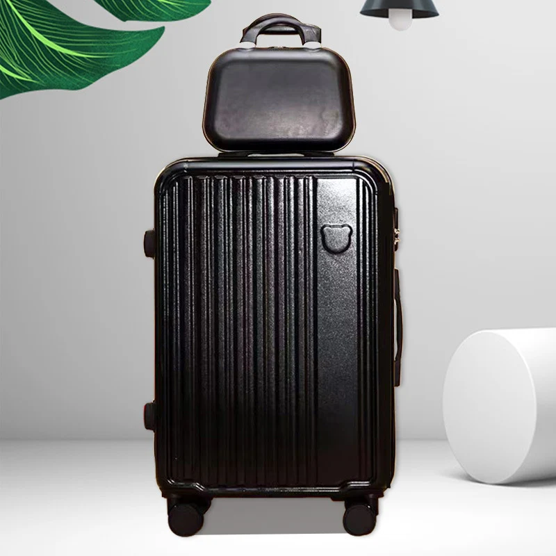 Reisekoffer mit zwei Fächern und Rollen Skanto