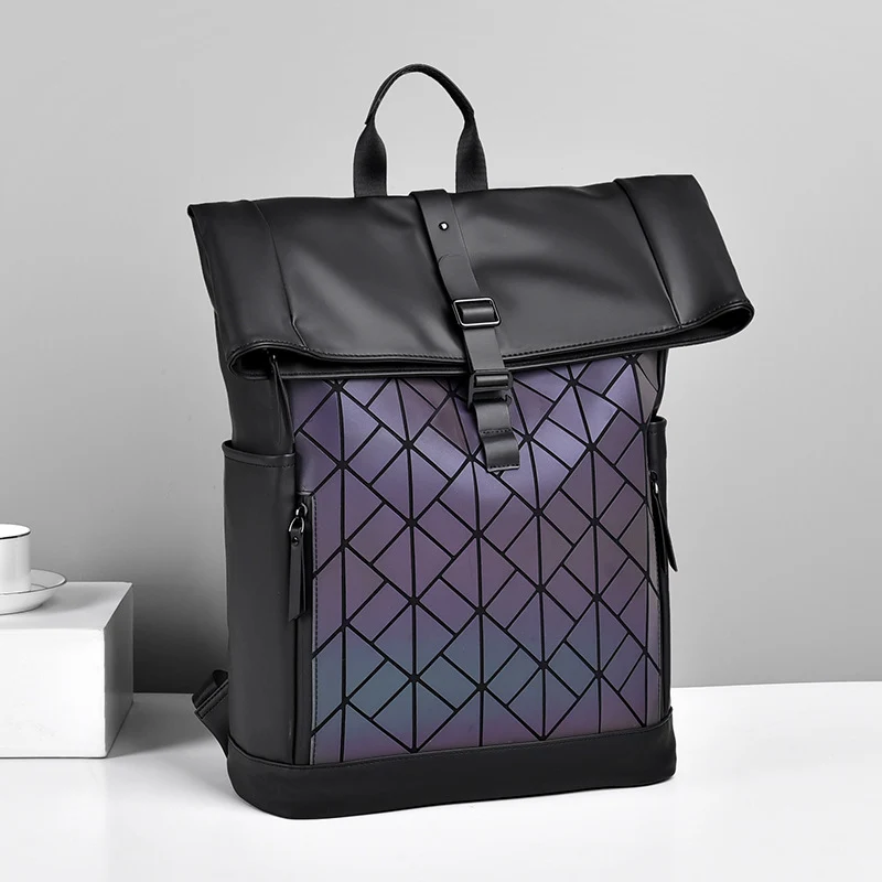 Stylischer geometrischer Muster-Rucksack Karnz