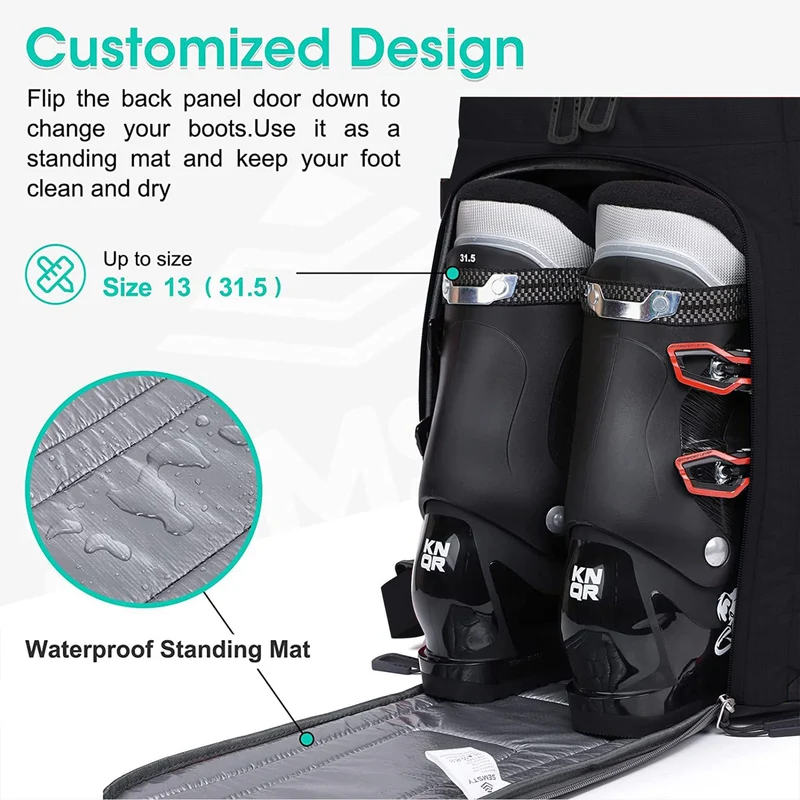 Vielseitiger Hochleistungs-Reiserrucksack Karnz