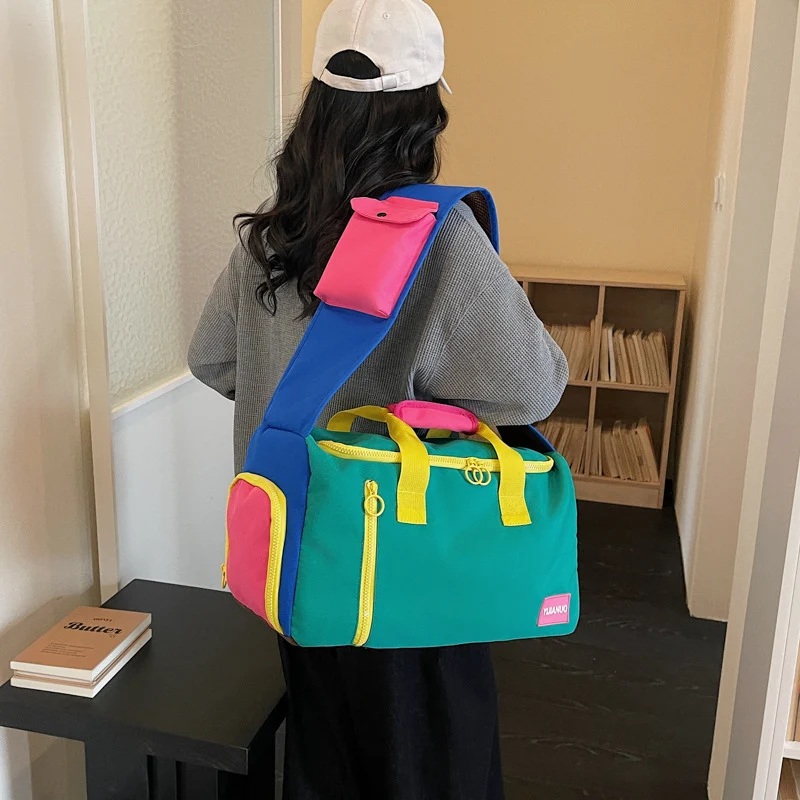 Bunte Mehrfach-Taschen Aktive Reise Sporttasche Karnz
