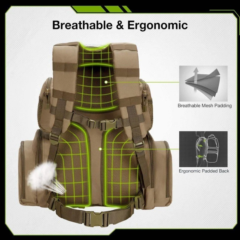 Taktischer Multi-Compartment Abenteuer Rucksack Karnz