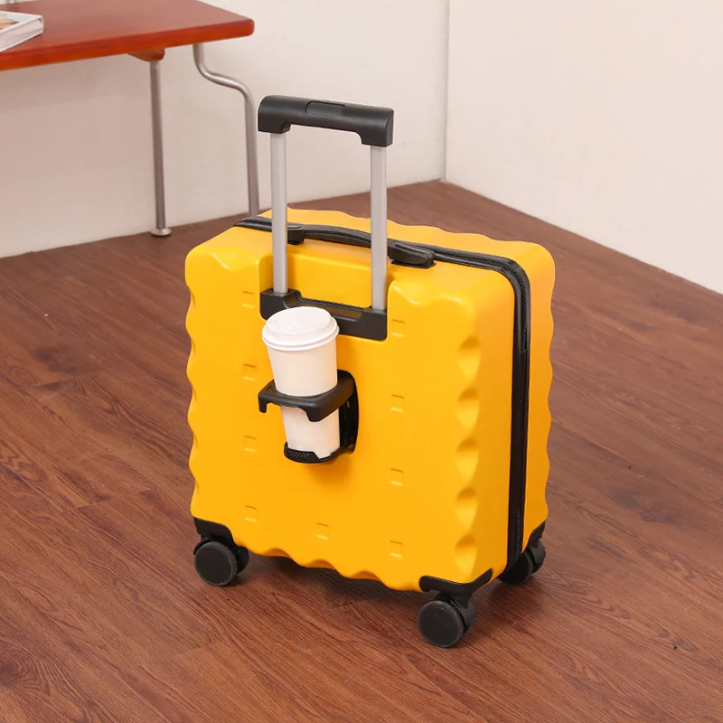 Innovatives Rollgepäck mit Getränkehalter Skanto