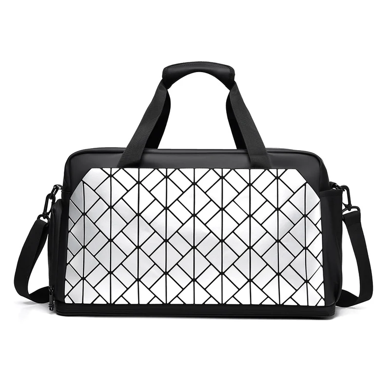 Moderne Geometrische Reis-Duffel-Tasche Karnz