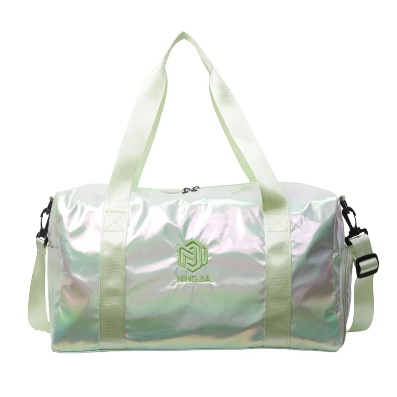 Sportliche Reisetasche für Damen mit Glitzer-Material Skanto