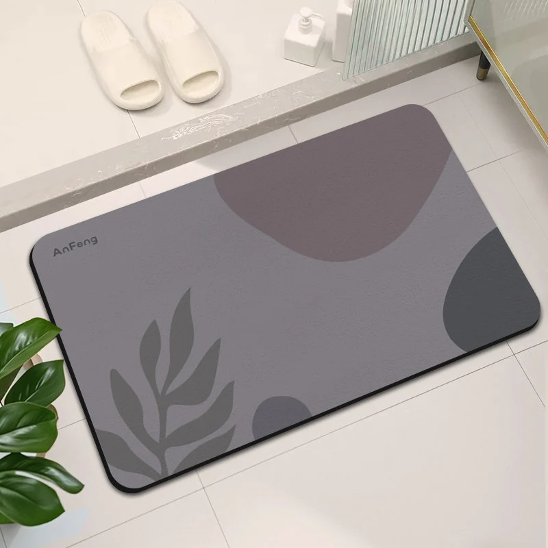 Stylische abstrakte Design Badematte