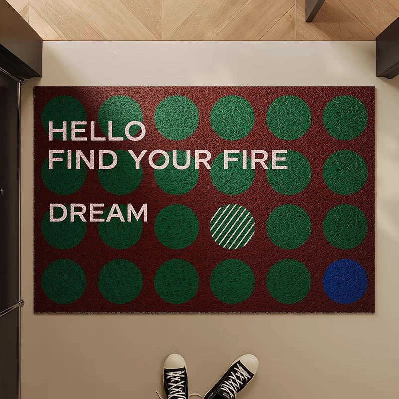 Inspirierender Türmatte
