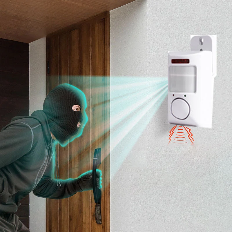 Skanto | SecureGuard – Stoppen Sie Einbrüche sofort mit einem lauten 105dB Sirenenalarm