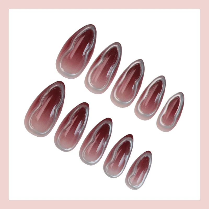 Kunstnagelset mit eleganten Ombre-Effekten Brehn