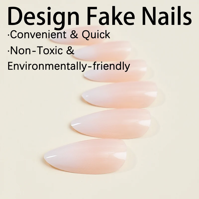 Kunstnagelset mit eleganten Spitzen und problemloser Anbringung Brehn