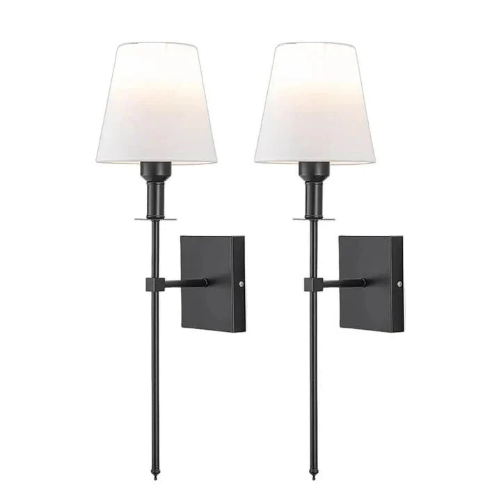Wiederaufladbares kabelloses Wandleuchten-Set, 2er-Pack