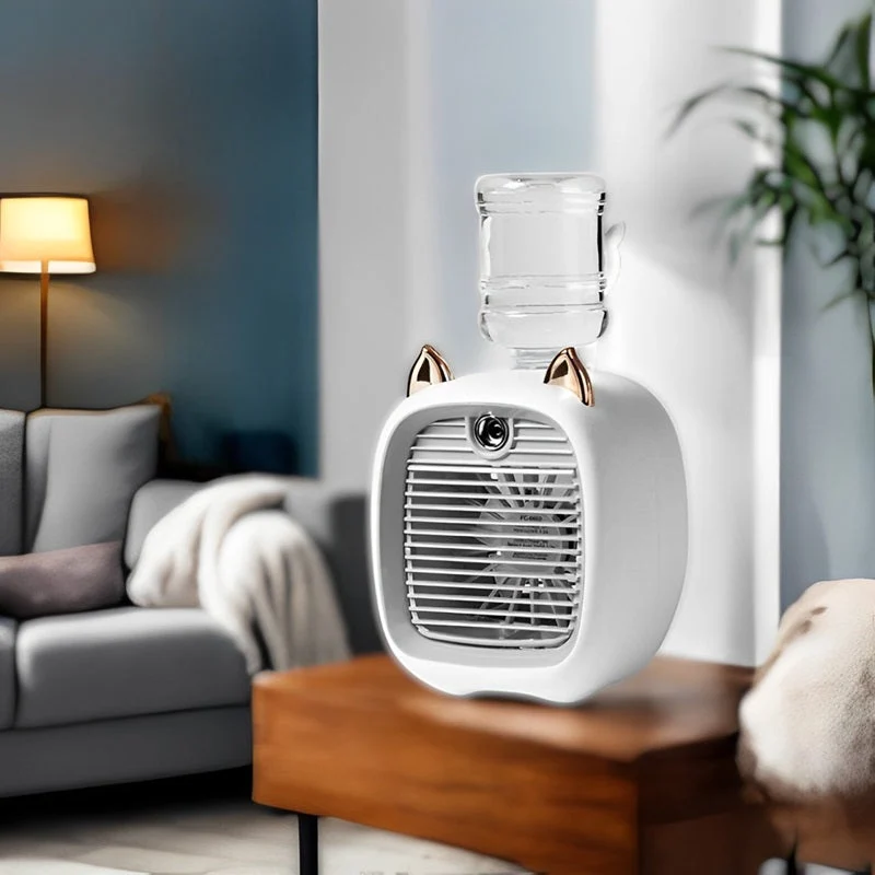 Skanto | Mini-Klimaanlage mit 3-Stufen-Ventilator & Sprühnebel