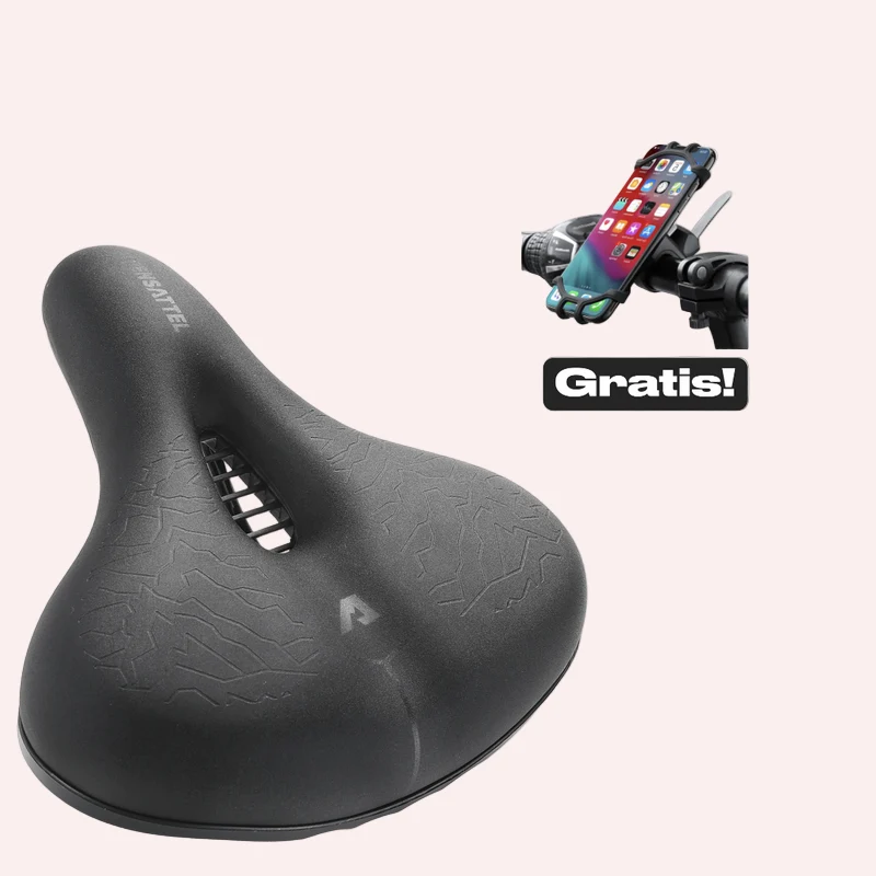 Ergonomischer Fahrradsattel | Nie wieder Rücken- & Gesäßschmerzen | Skanto